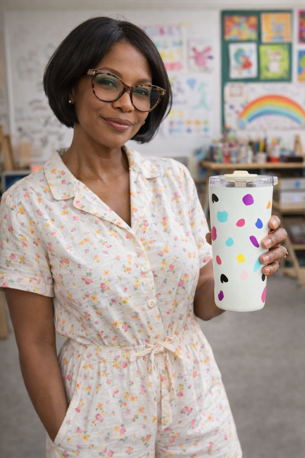 Vera Sip™ Confetti Bliss Insulated Tumbler (20oz)