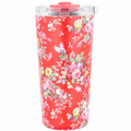 Vera Sip™ Crimson Bloom Floral Insulated Tumbler (20oz)