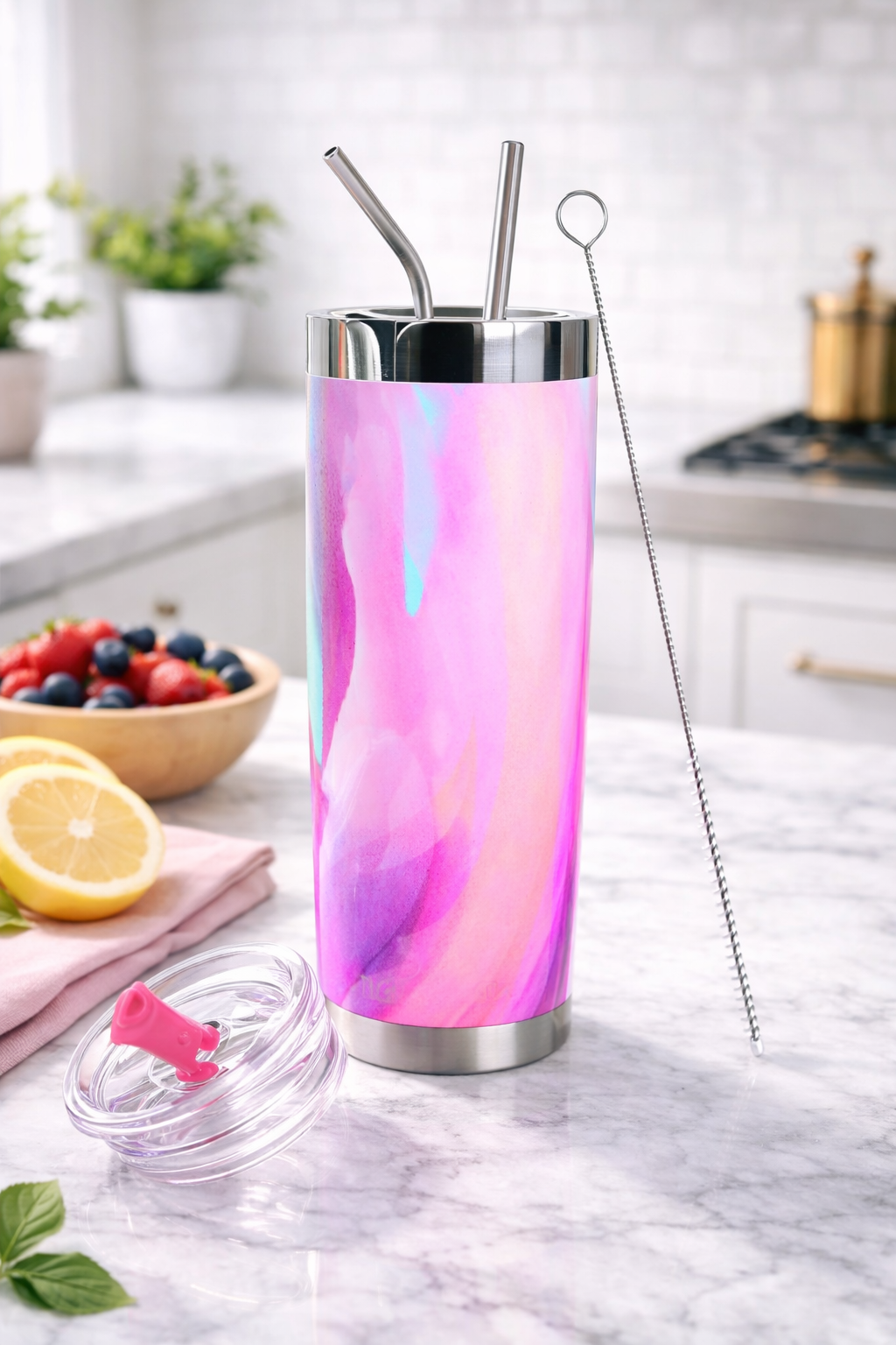 Vera Sip™ Marble Glow 20oz Insulated Tumbler