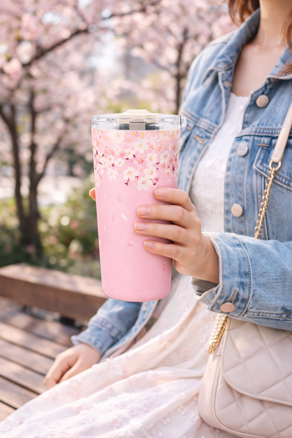 Vera Sip™ Cherry Blossom Insulated Tumbler (20oz)