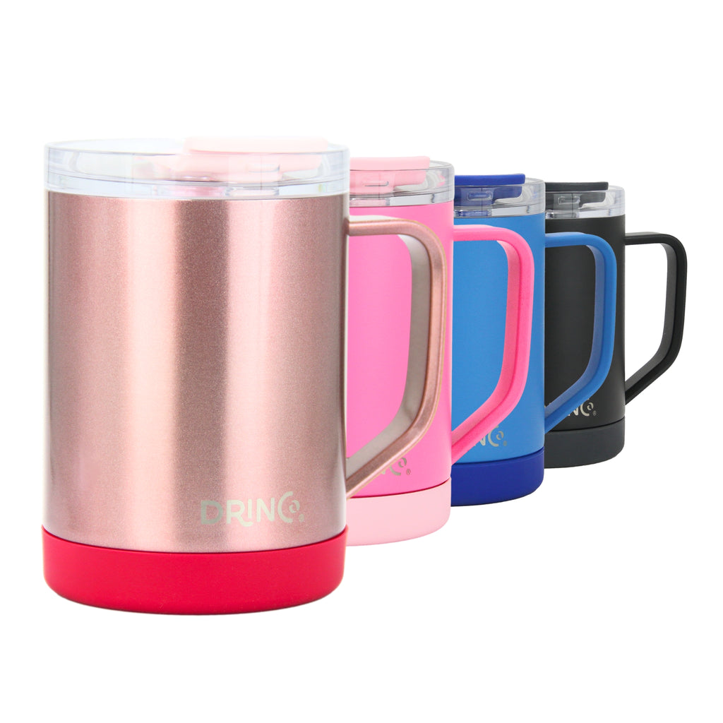 DRINCO® 16 oz Coffee Mug Vacuum Insulated Camping Mug Double Wall
