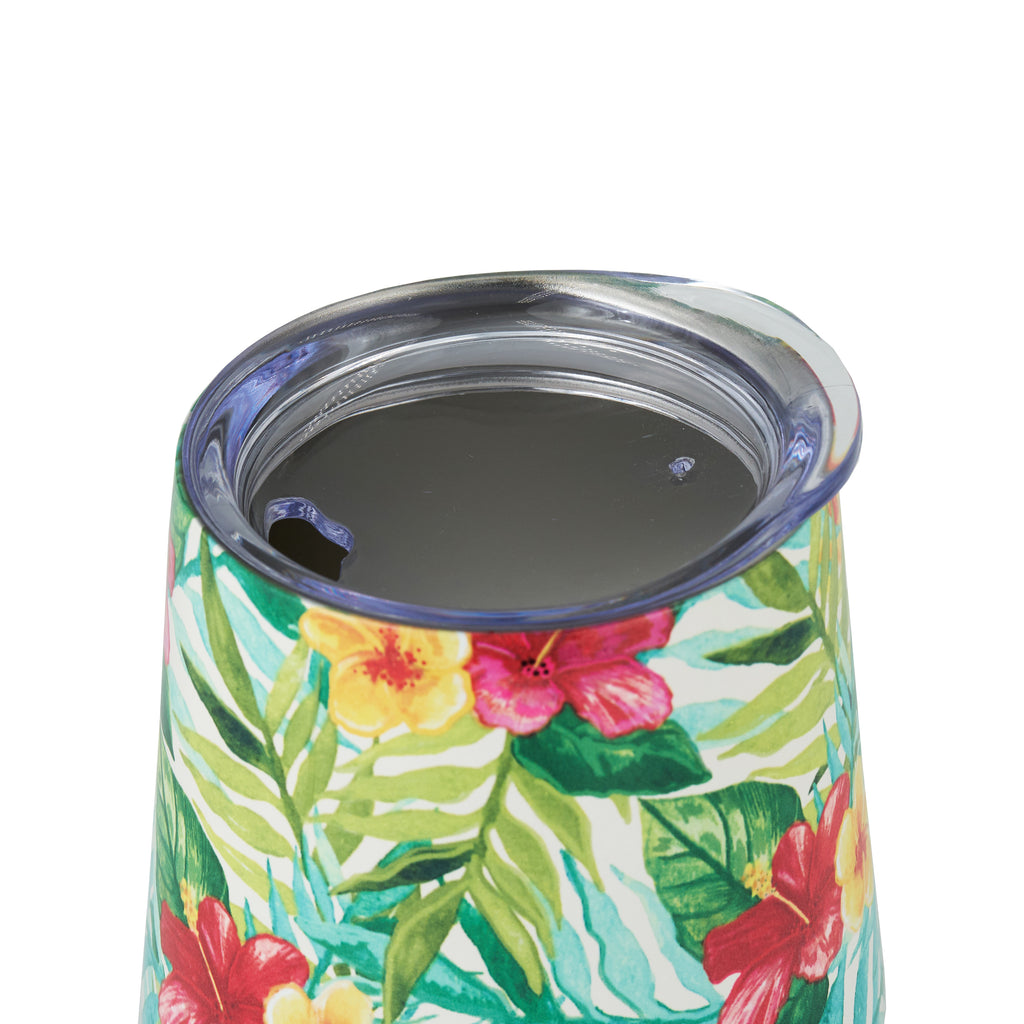 Vera Sip™ Tropical Hues 12oz Insulated Wine Tumbler