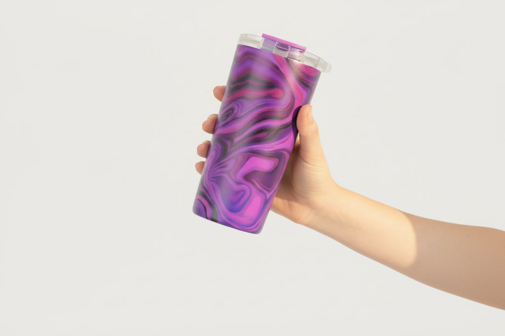 Vera Sip™ Purple Swirl Insulated Tumbler (20oz)