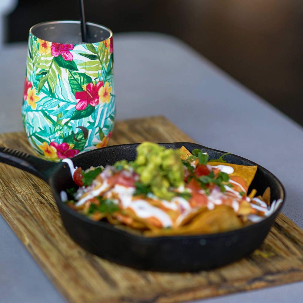 Vera Sip™ Tropical Hues 12oz Insulated Wine Tumbler