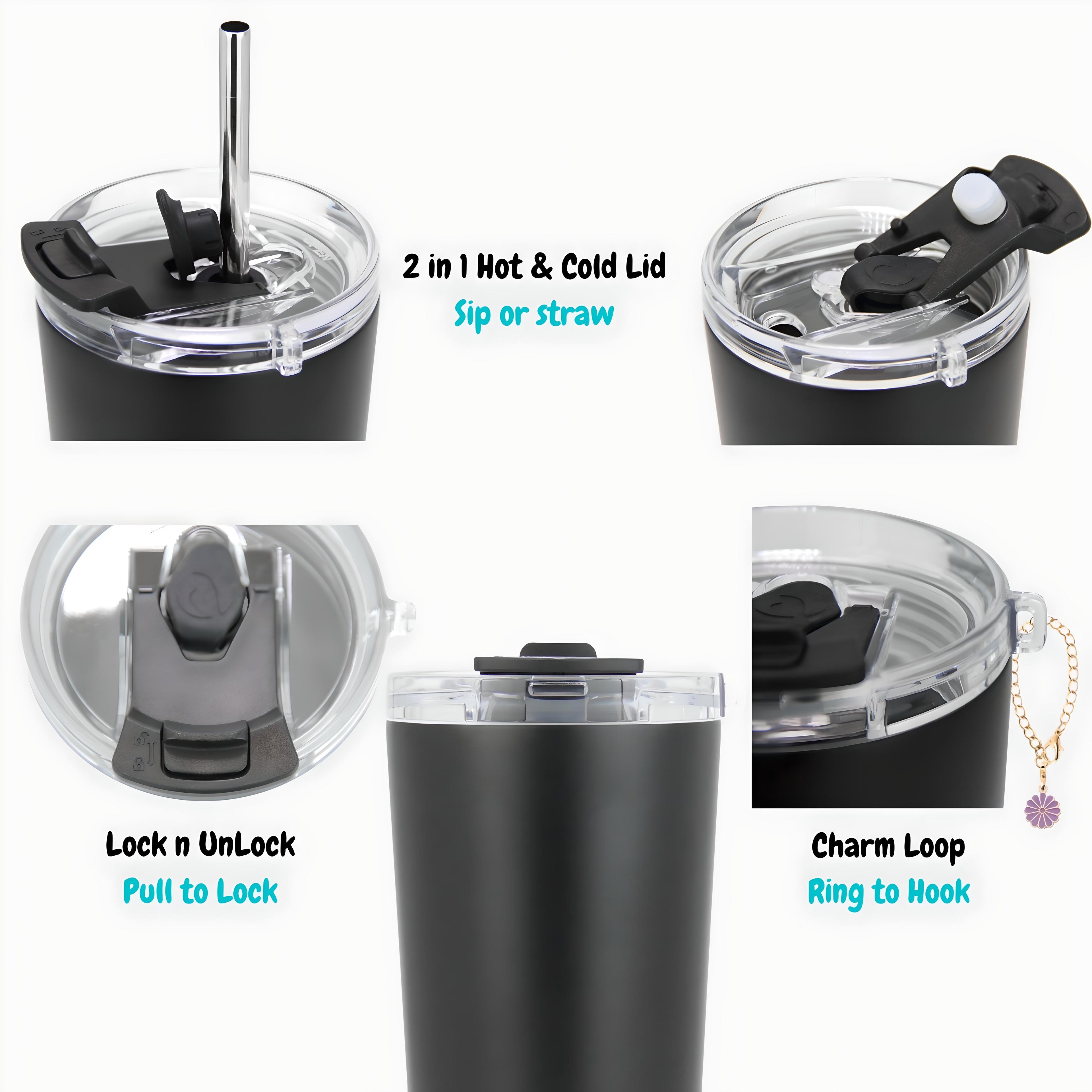 Vera Sip™ Cherry Blossom Insulated Tumbler (20oz)